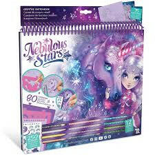 Carnet De Croquis Créatif - Chevaux Fantastiques - Nebulous Stars.