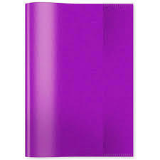 Protège-Livre en Pvc Cristal - Purple.