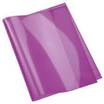 Protège-Cahier En PVC Cristal A4 - Purple.