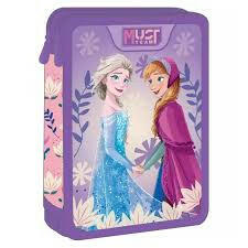 Trousse Plat Must Team 2 Compartiments, Disney Frozen.