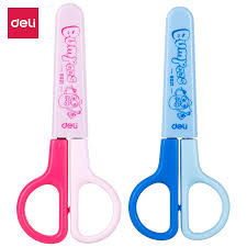 Ciseaux Scolaires Deli 120mm – Réf. 6021 (Assortis)