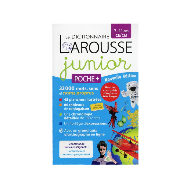 DIC LAROUSSE JUNIOR DE POCHE 7/11 ANS