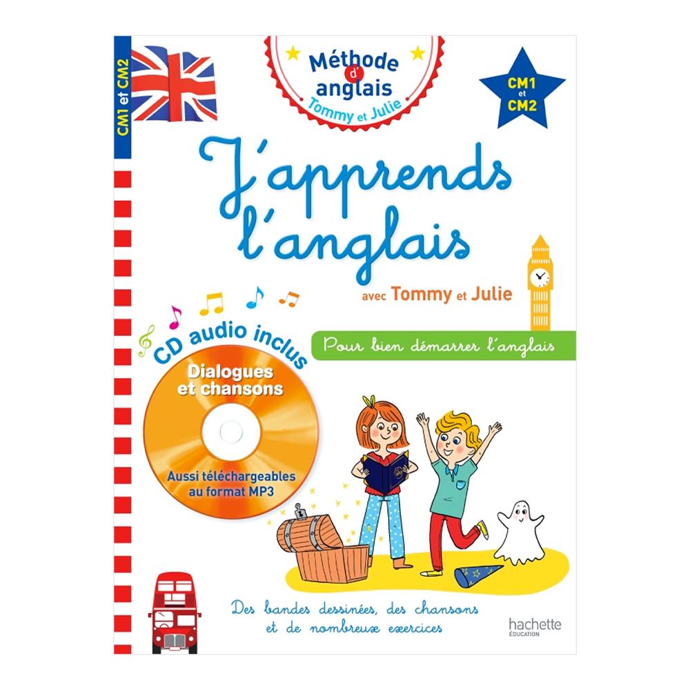 J apprends l Anglais avec Tommy et Julie.
