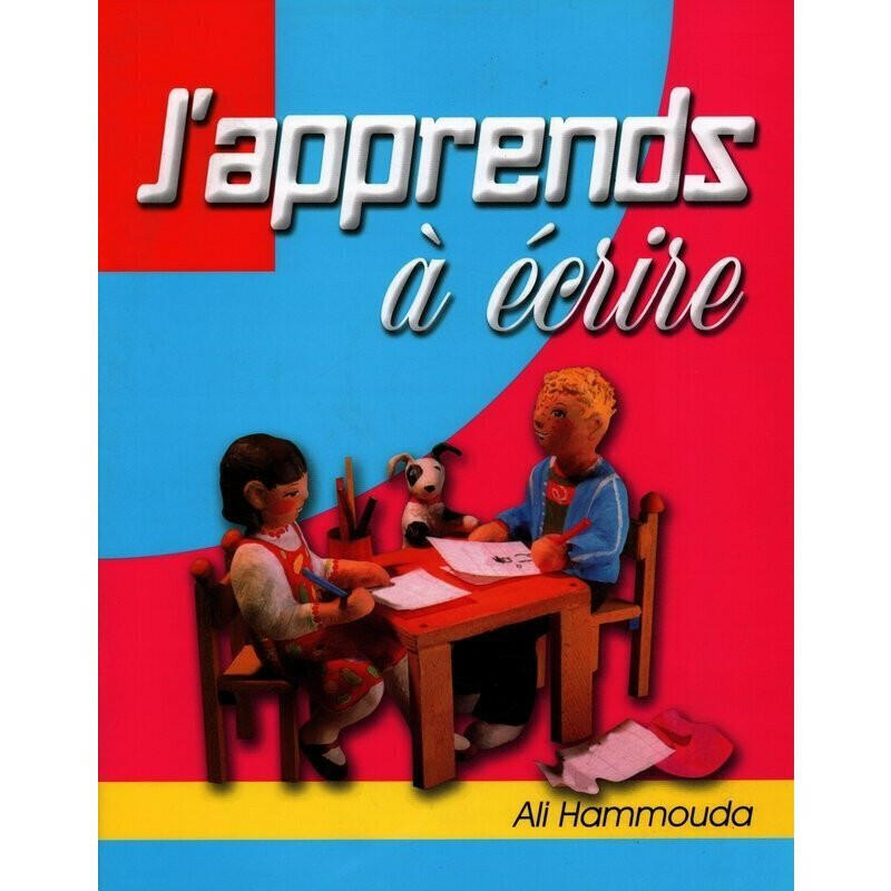 J'apprends à écrire.