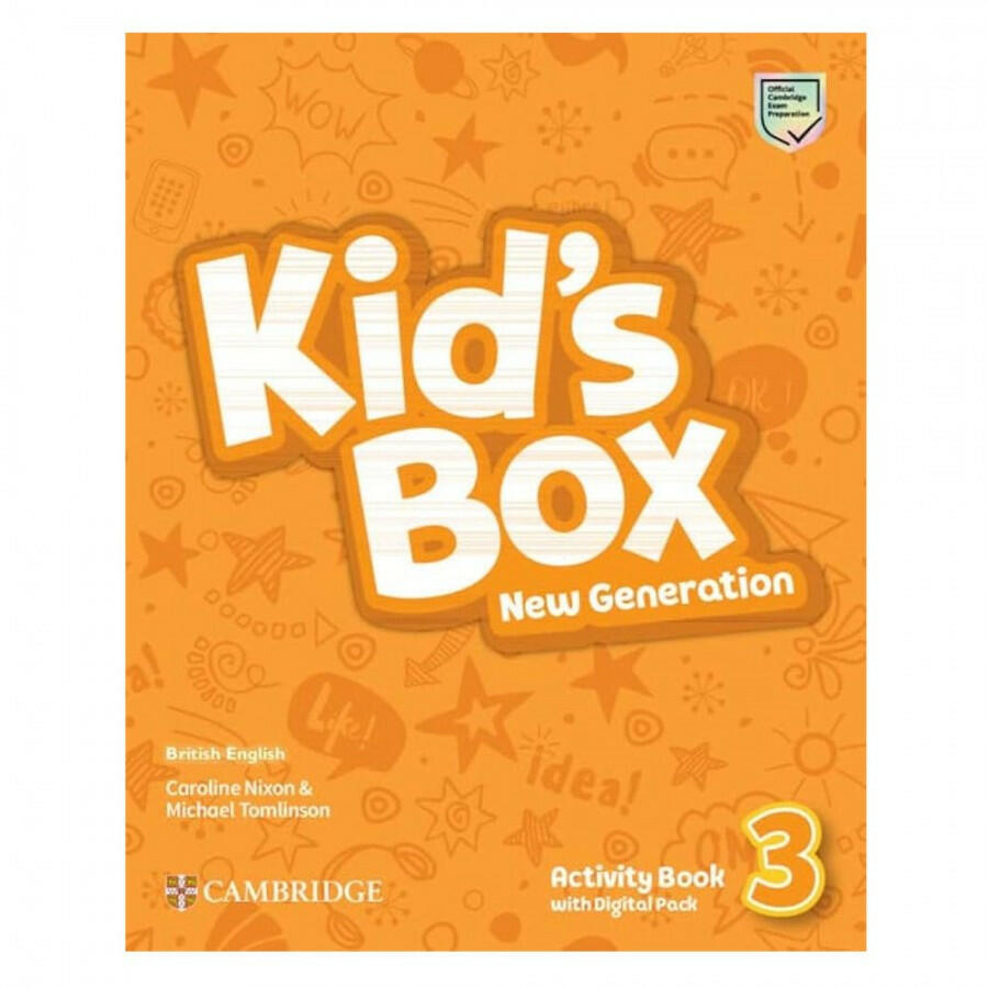 Kid’s Box New Generation Level 3 – Activity Book with Digital Pack.