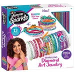Kit De Fabrication Diamond Art Jewelry, Cra-Z-Art Shimmer'n Sparkle.