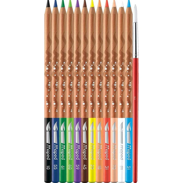 Maped - Crayon Couleur Aquarelle 12/18