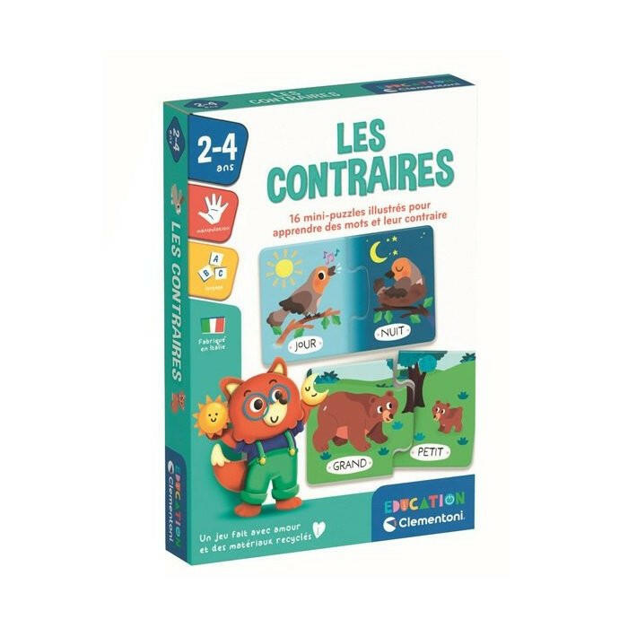 Les Contraires – Jeu Éducatif.