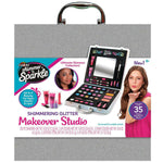 Shimmering Glitter Makeover Studio Case.