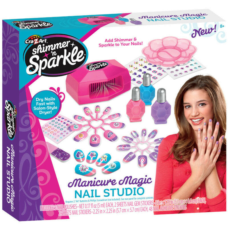 Manicure Magic Nail Studio, Cra-Z-Art - Shimmer'n Sparkle.