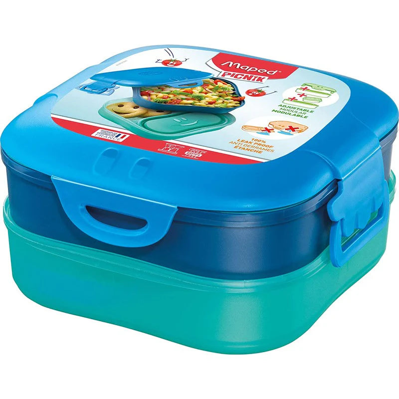 Maped - Concept Kid Boîte à Déjeuner 3 en 1.