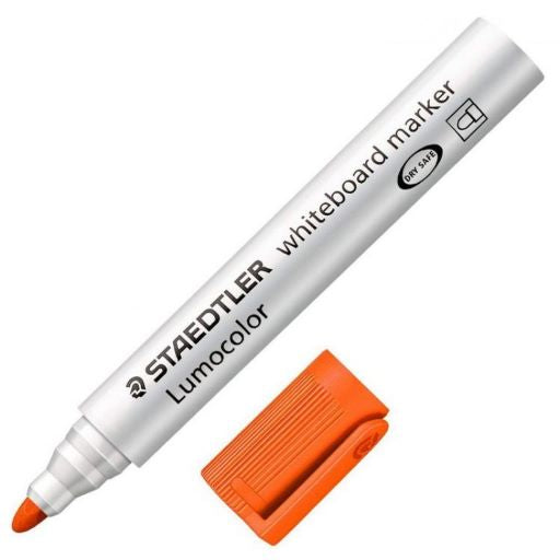 MARQUEUR TABLEAU STAEDTLER LUMOCOLOR ORANGE 351-4