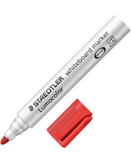 MARQUEUR TABLEAU STAEDTLER LUMOCOLOR ROUGE 351-2