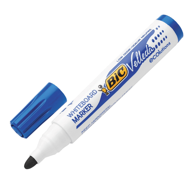 Marqueur Tableau Bic Velleda Bleu.