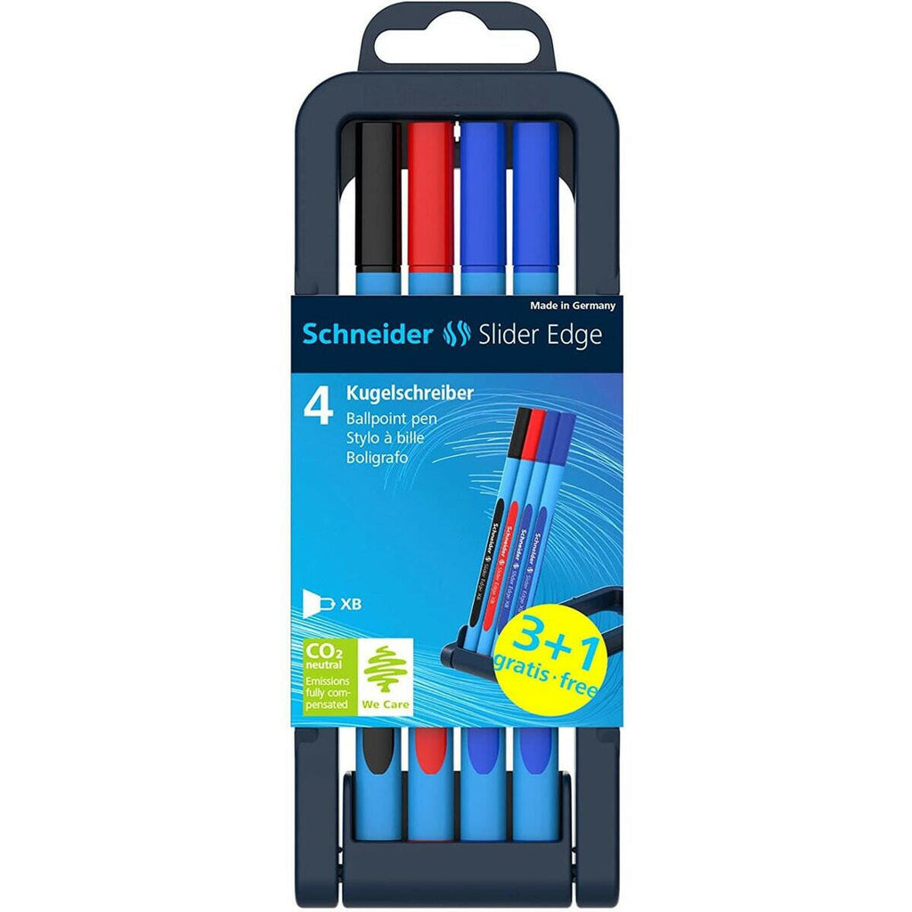 Pochette de 4 stylos Slider – Schneider.
