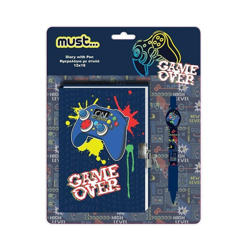 Blister Carnet + Stylo – Must Gamer.