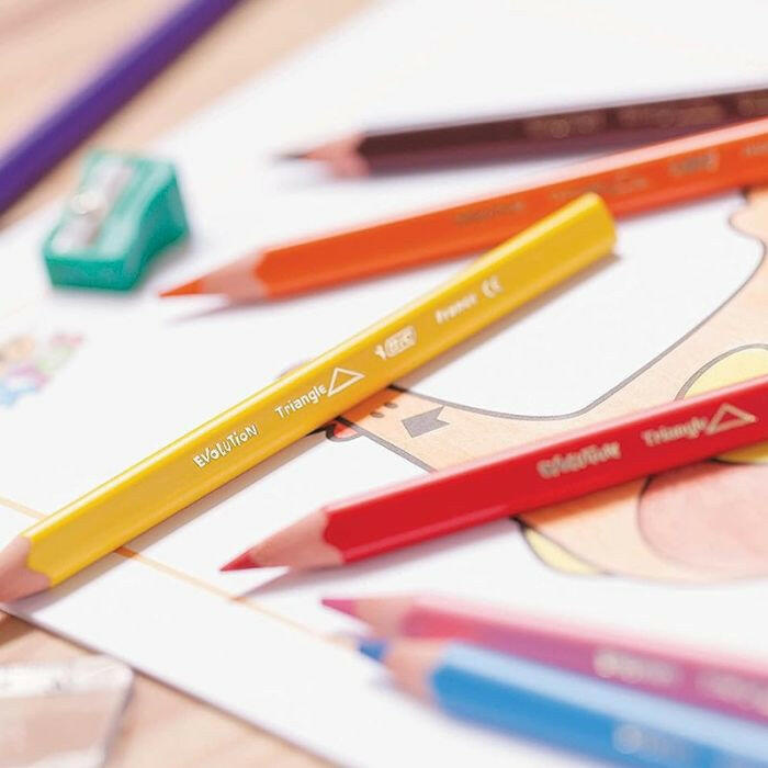 Bic Kids Évolution Triangle Étui 10+2.