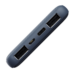 Power Bank 10.000mAh Eco 2x USB + 1x Type-C Bleu Trust Primo.