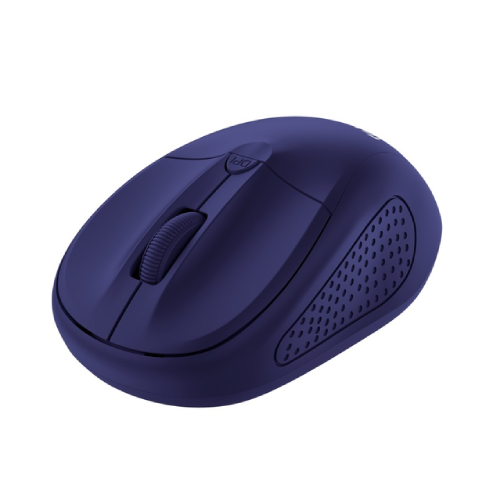 Souris Sans Fil Primo 1000-1600 DPI Bleu Trust - Ref 24796.