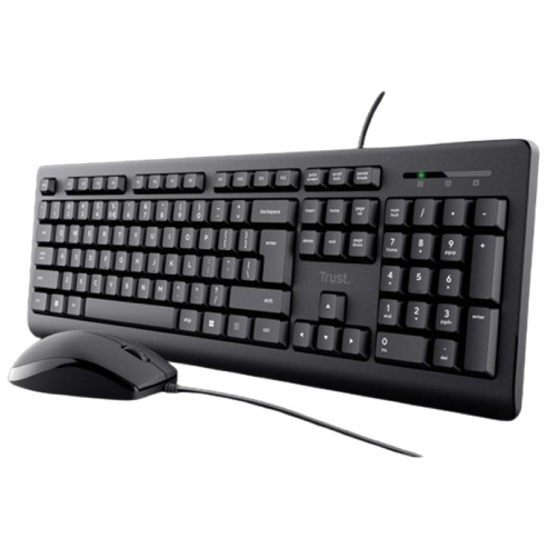 Pack Clavier et Souris USB Trust Primo - Ref 23993.