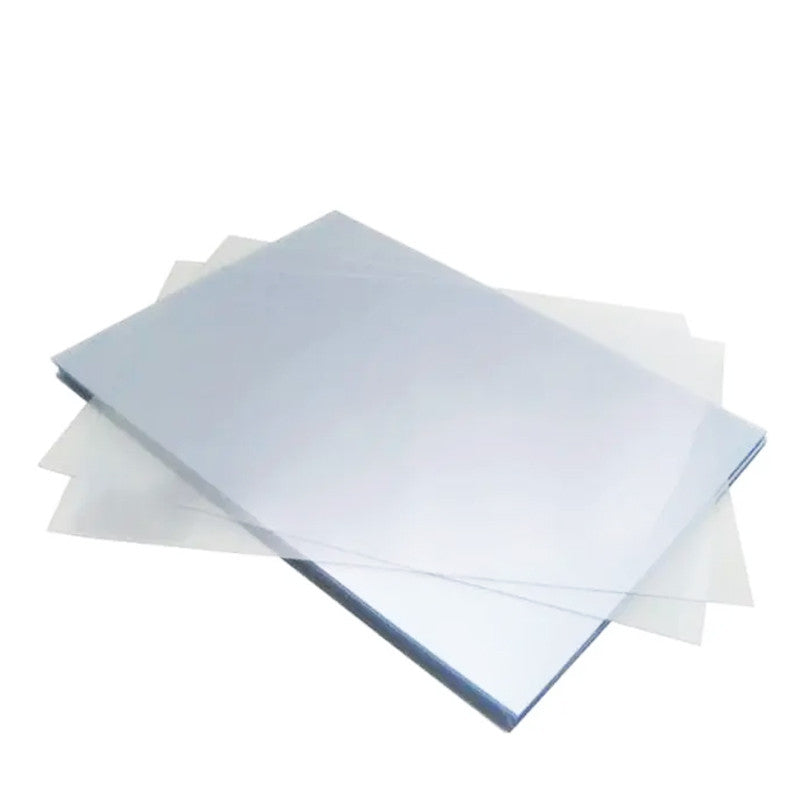 Page de garde transparente A4