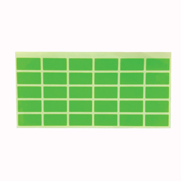 Papier Gomme 10×20 Vert.