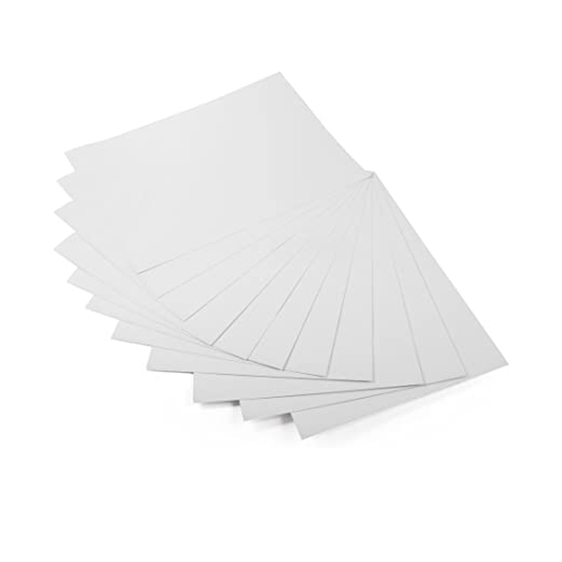 Carton blanc Kraft 300 g – 75x105 cm