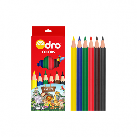 CRAYON COULEUR 6/9 BC DRO.