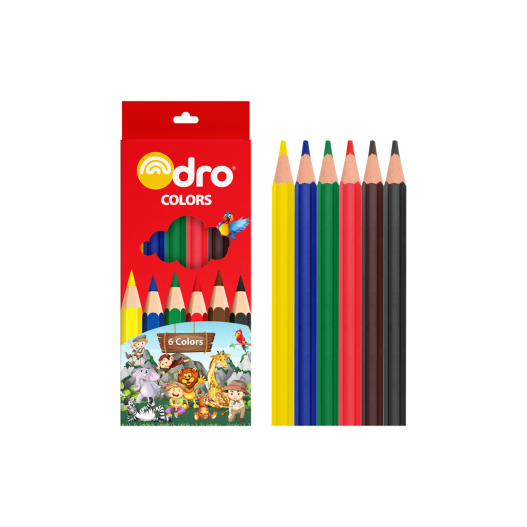 CRAYON COULEUR 6/9 BC DRO