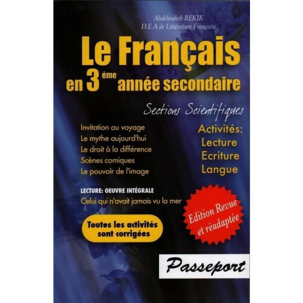 Passeport Le Français - 3ème Scientifiques.