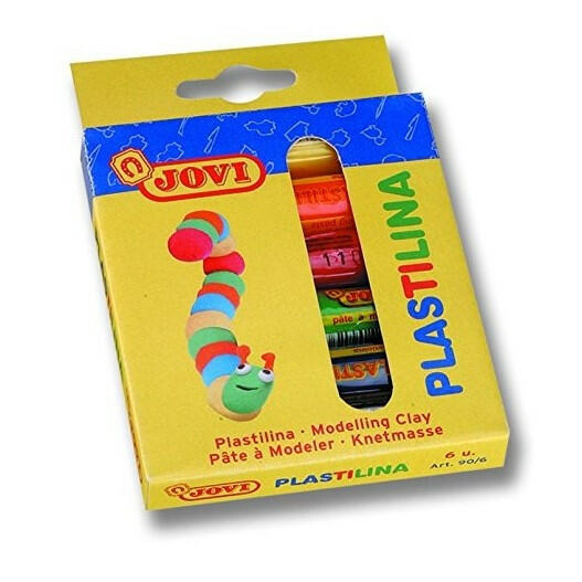 Pâte à Modeler Paquet de 6 - Jovi 90/6.