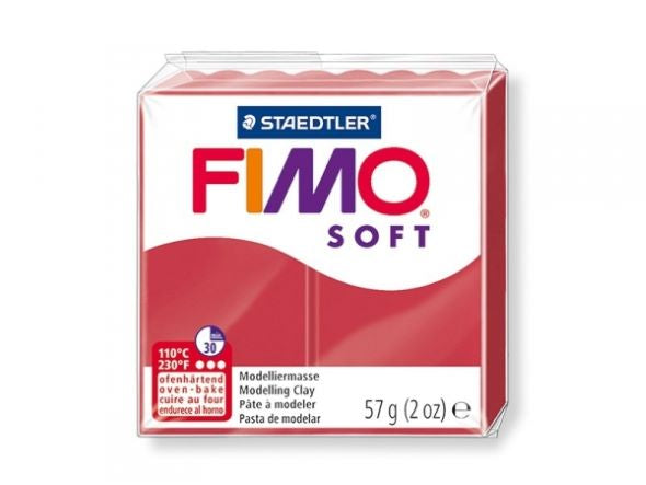 PATE FIMO STAEDTLER CHERRY RED 26