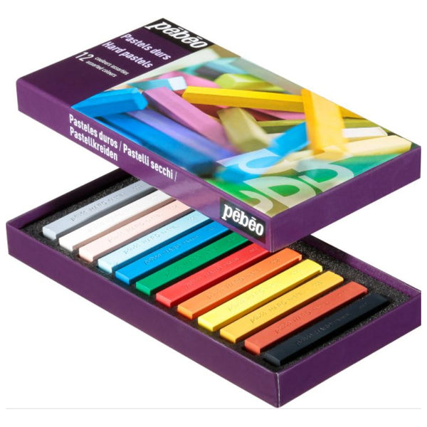 Boite Bâtons De Pastels Durs Pour Dessin - Pébéo