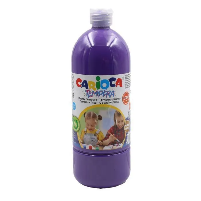 GOUACHE LIQUIDE CARIOCA 40430/18 BOUTEILLE 1000 ML VIOLET