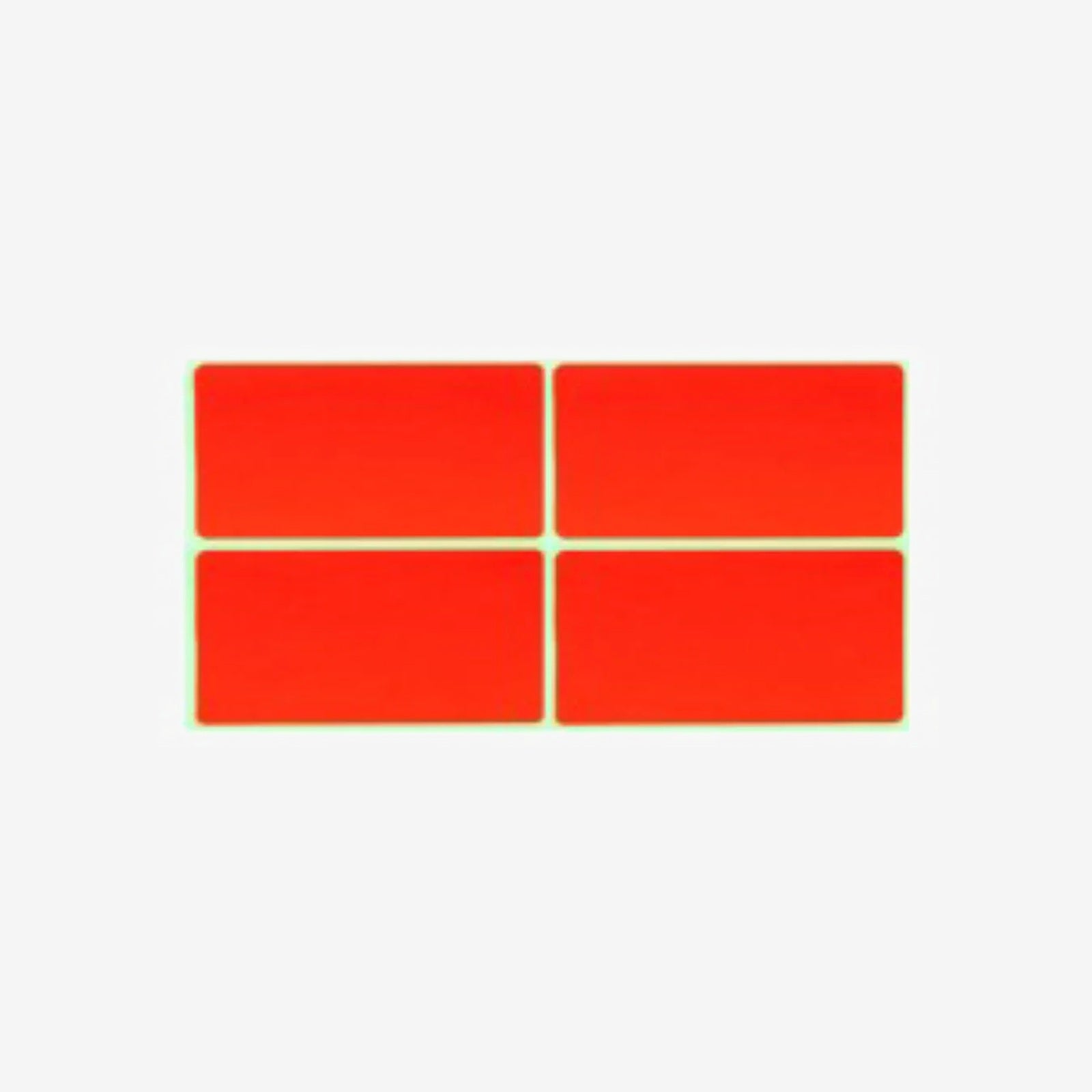 Papier Gomme 10×20 Rouge.