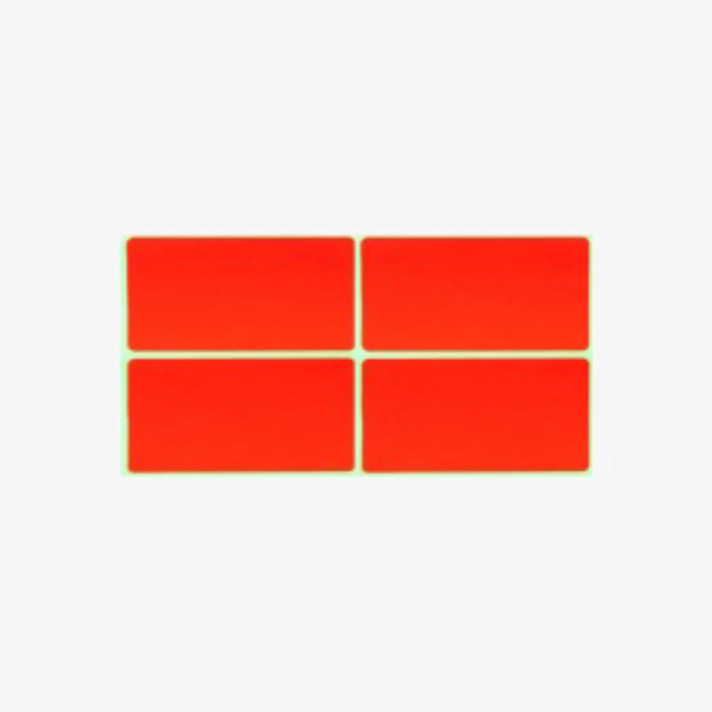 Papier Gomme 10×20 Rouge.