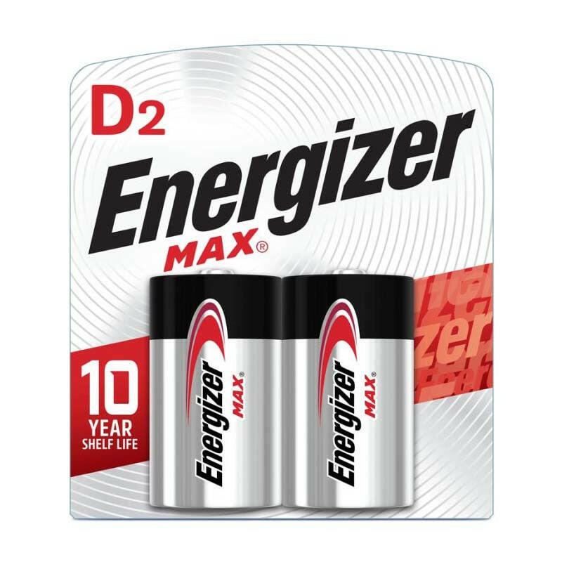 Energizer Max LR20 E95 BP2 D2.