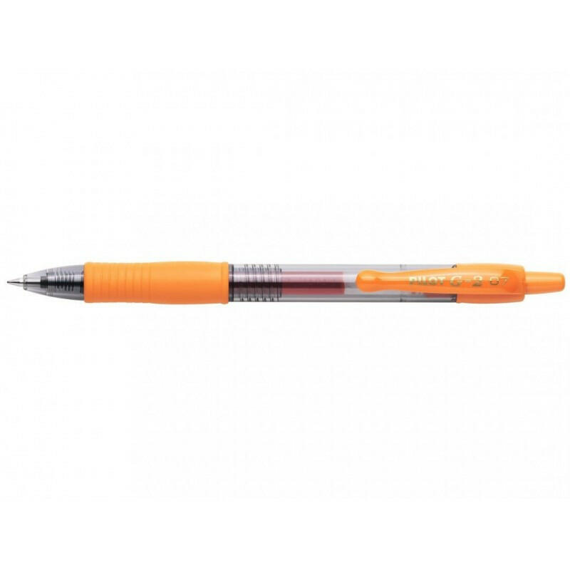 STYLO G-2 07 GEL ORANGE PILOT.