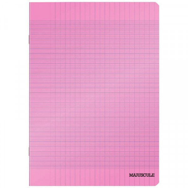 Cahier Piqué Aladin – 140 Pages, Grand Format, Rose Bonbon, 60g