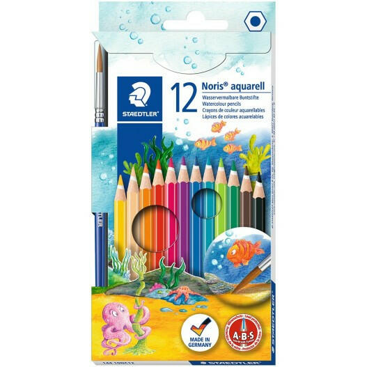 Crayons de couleur aquarelle Staedtler 12/18.