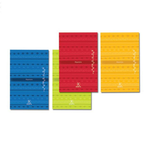 CAHIER REPERTOIRE PIQUE A4 96P 5/5 SELECTA.
