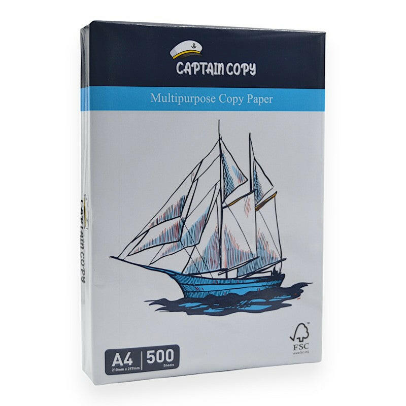 Rame Papier Extra Blanc Captain Copy 80g.
