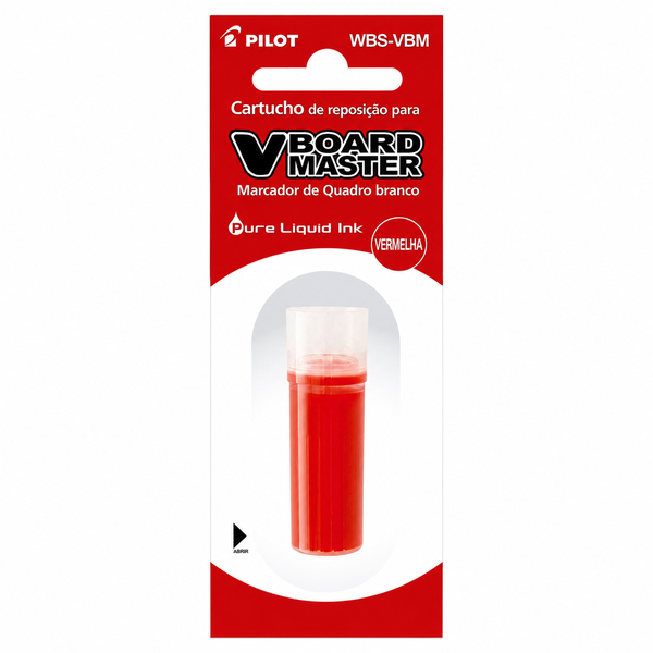 BLS RECHARGE MARQUEUR TABLEAU ROUGE PILOT WBS-VBM-R