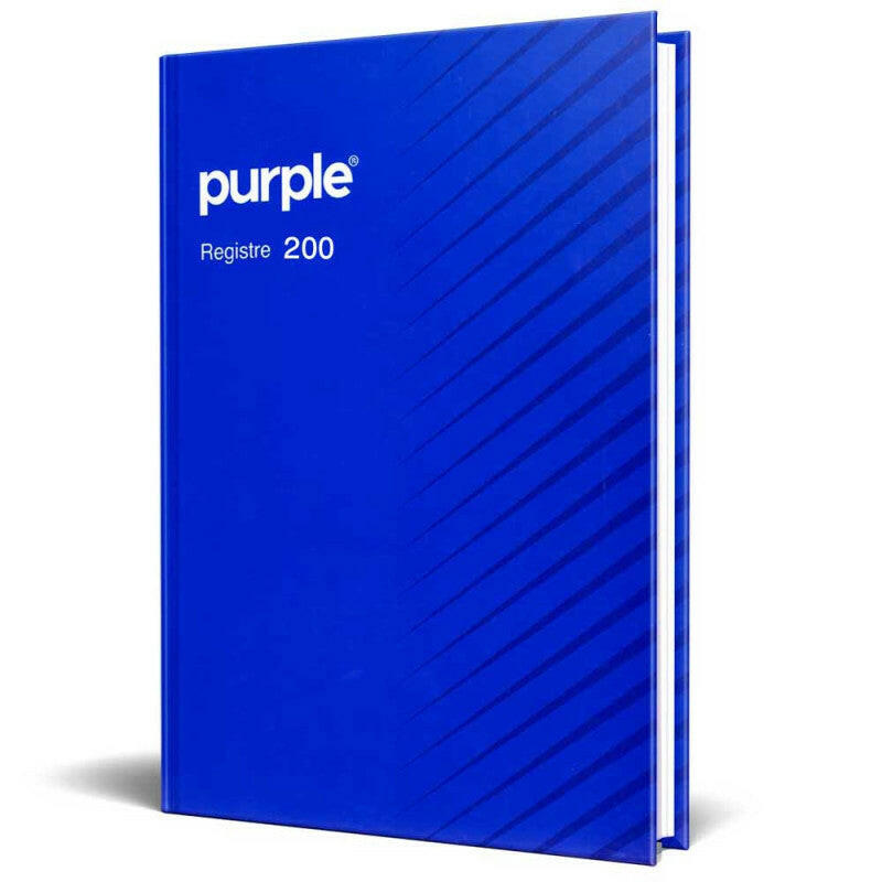 REGISTRE 200P CC 5/5 PURPLE.