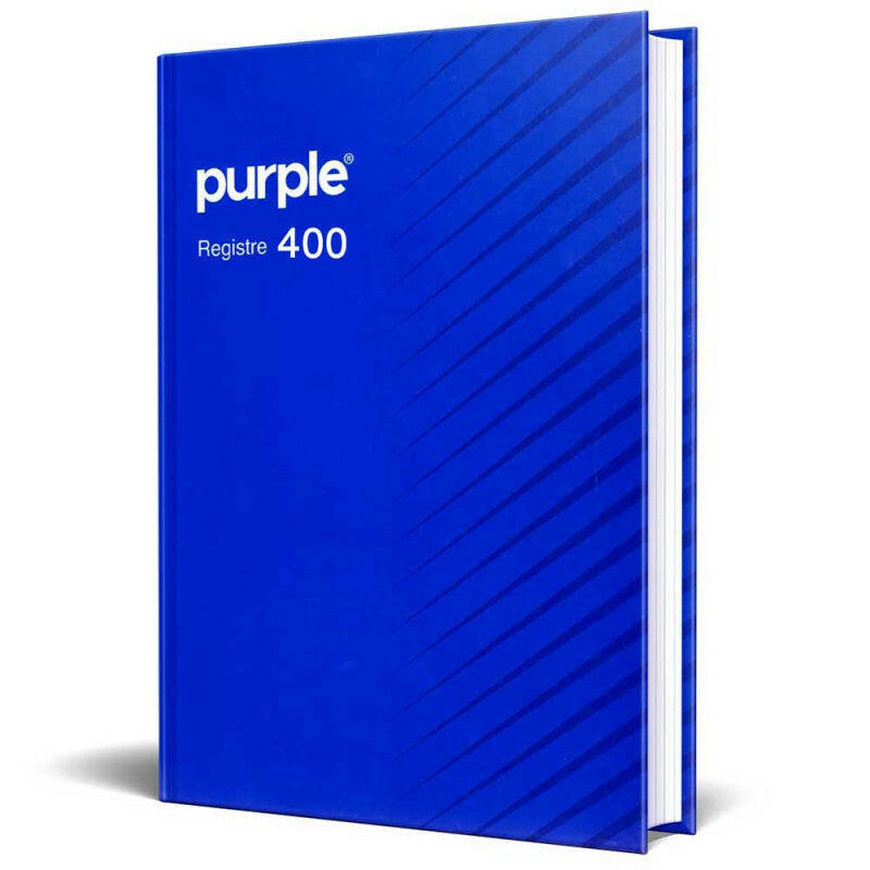 REGISTRE 400P CC 5/5 PURPLE.