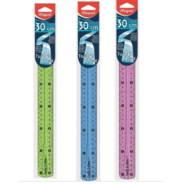 REGLE MAPED TWIST N FLEX 30CM REF 279004.