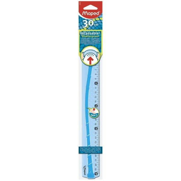 REGLE MAPED FLEX INCASSABLE 30CM REF 244030.