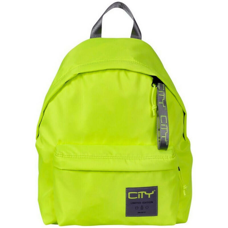 SAC A DOS FLUO SATIN CITY.