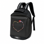 SAC à DOS à LED personnalisable NOIR- TITOU