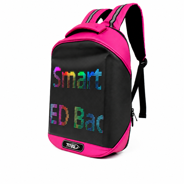 SAC à DOS à LED personnalisable ROSE - TITOU